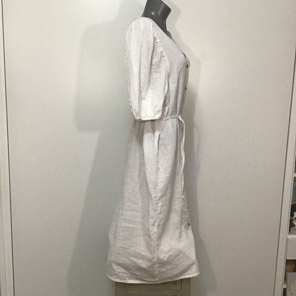 Jackson Rowe White Steer Dress Size M - Picture 4 of 15